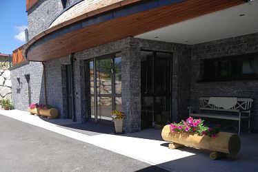 Entrance apartment house