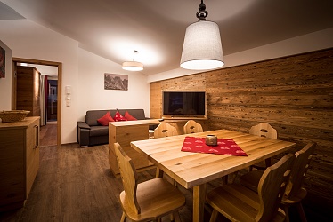 Ess- und Wohnbereich Appartement Preiselbeere